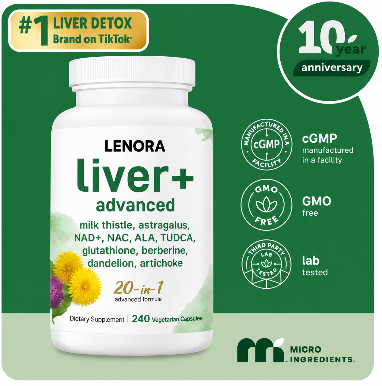 Lenora - Pure Golden Root (Rhodiola Rosea)