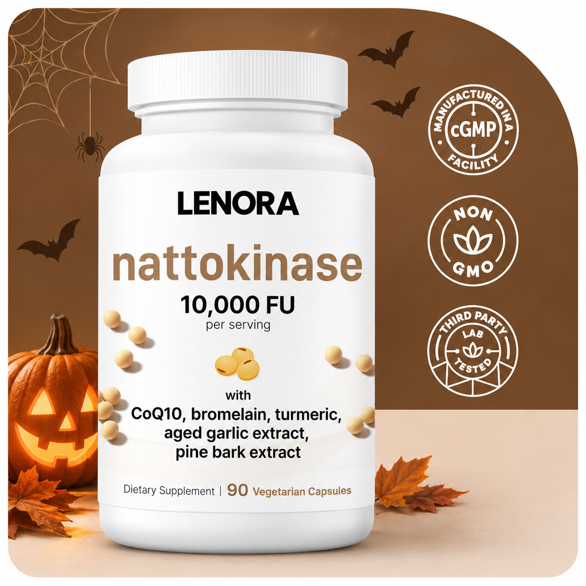 10,000 FU Nattokinase — The Potency Level Research-Minded Buyers Actually Look For Steady Circulation • Traditional Japanese Origin • Third-Party Tested