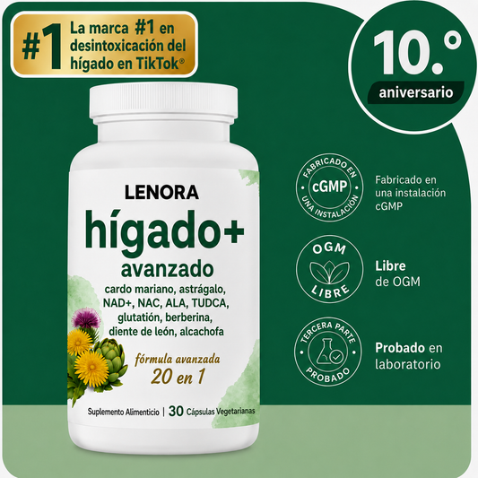 Lenora Liver+ Apoyo Hepático Avanzado