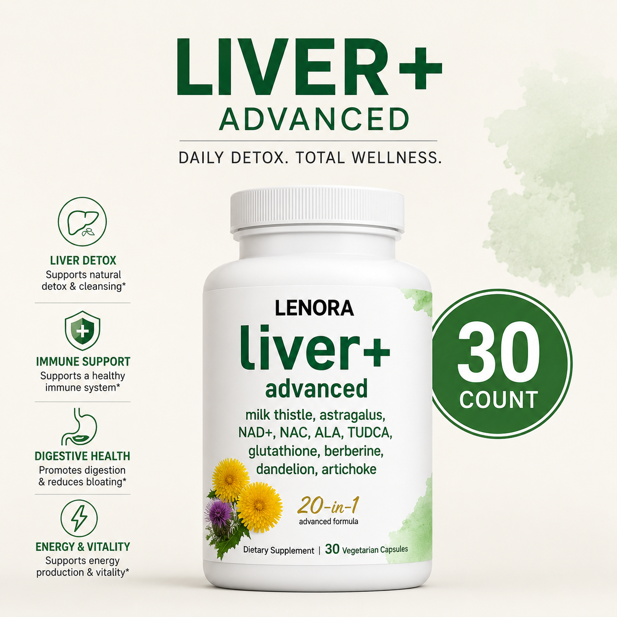 Lenora - Pure Golden Root (Rhodiola Rosea)